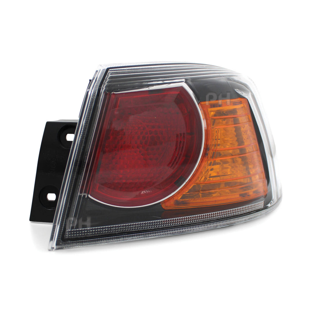 Tail Lights In Body Black PAIR fits Mitsubishi Lancer CJ & CF Sedan 2009 - 2017