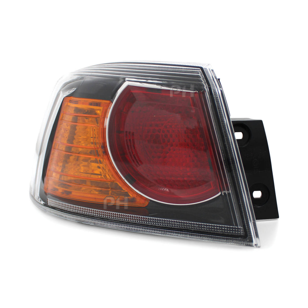 Tail Lights In Body Black PAIR fits Mitsubishi Lancer CJ & CF Sedan 2009 - 2017