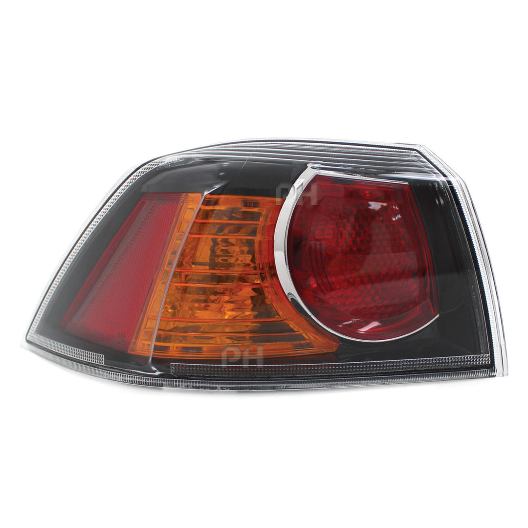Tail Lights In Body Black PAIR fits Mitsubishi Lancer CJ & CF Sedan 2009 - 2017