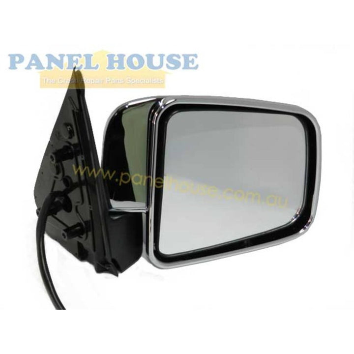 Door Mirror RIGHT Chrome Electric fits Mazda Bravo Ute B2500 B2600 99-06