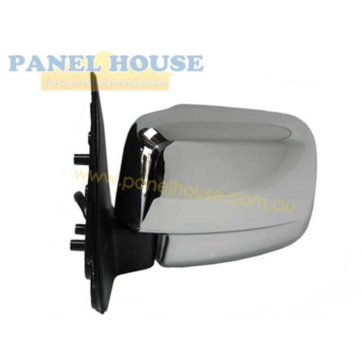 Door Mirror LEFT Chrome Electric fits Mazda Bravo Ute B2500 B2600 99-06