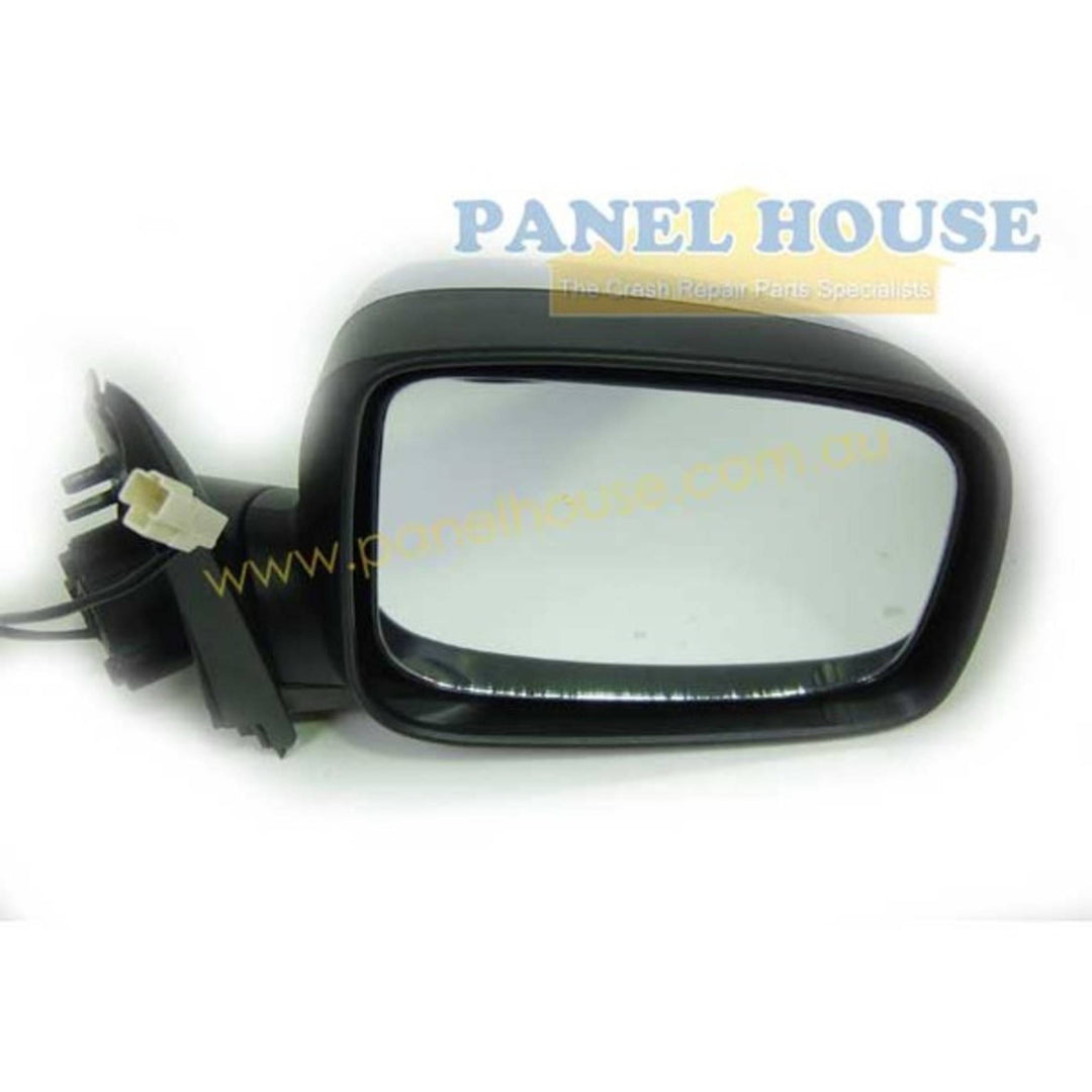Door Mirrors PAIR Chrome Electric With Blinkers fits Holden Colorado RC 08-12