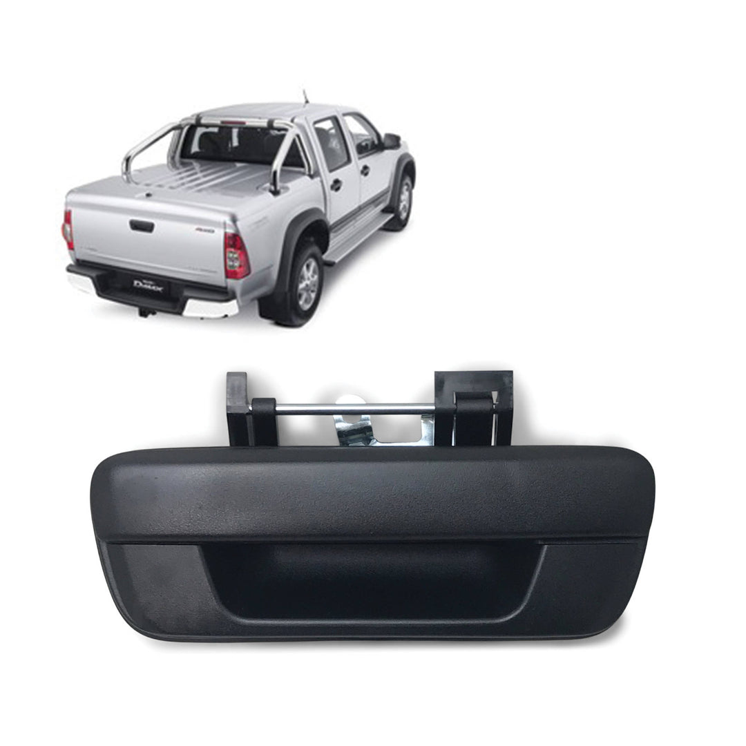Tail Gate Handle Black No Lock Hole Fits Holden Rodeo RA 2003 - 2008