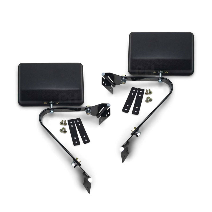 Universal Style Track Back Door Mirrors PAIR