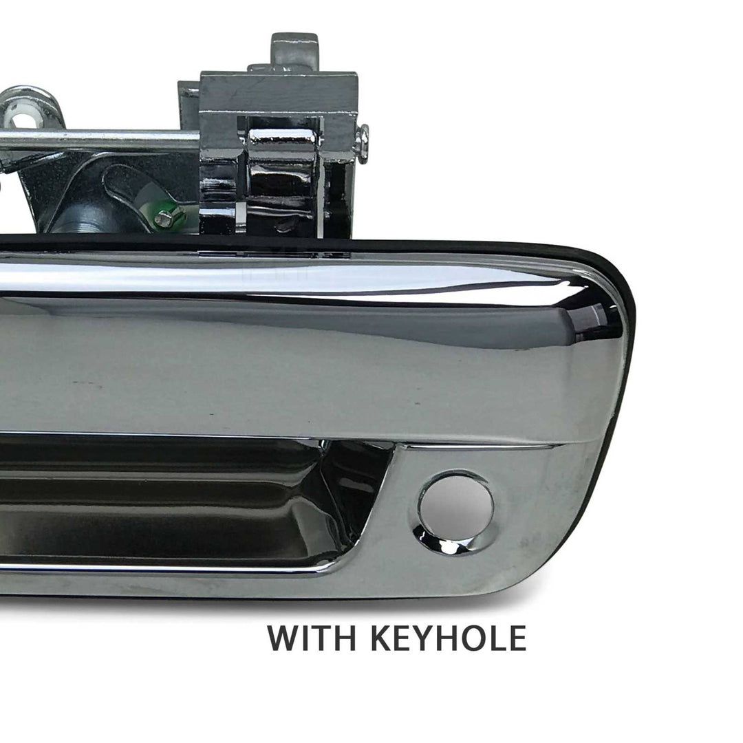 Tailgate Handle Chrome With Key Hole Fits Holden Rodeo RA 2003 - 2008