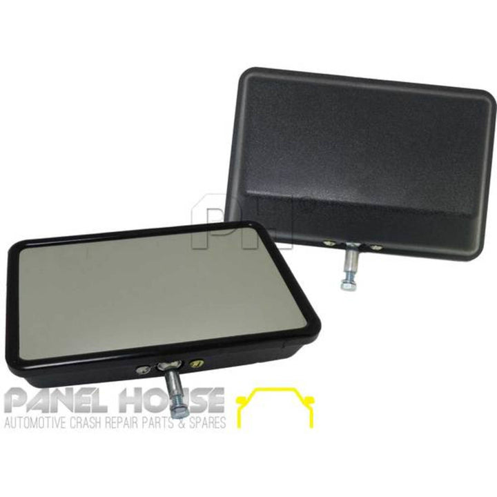Door Mirror Heads fits Holden Rodeo Tray Back Ute Pair 1xLH 1xRH