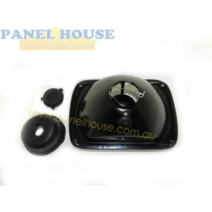 Headlights 7x5 H4 Type With Park PAIR fits Mitsubishi L300 Express Van 86-00