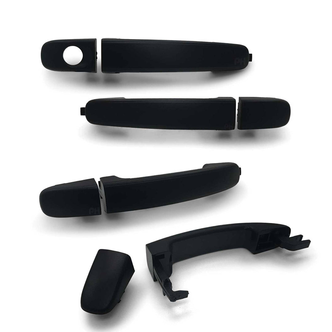 Outer Door Handle SET Black fits Ford Ranger PX 2011 - 2022