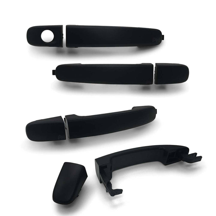 Outer Door Handle SET Black fits Ford Ranger PX 2011 - 2022