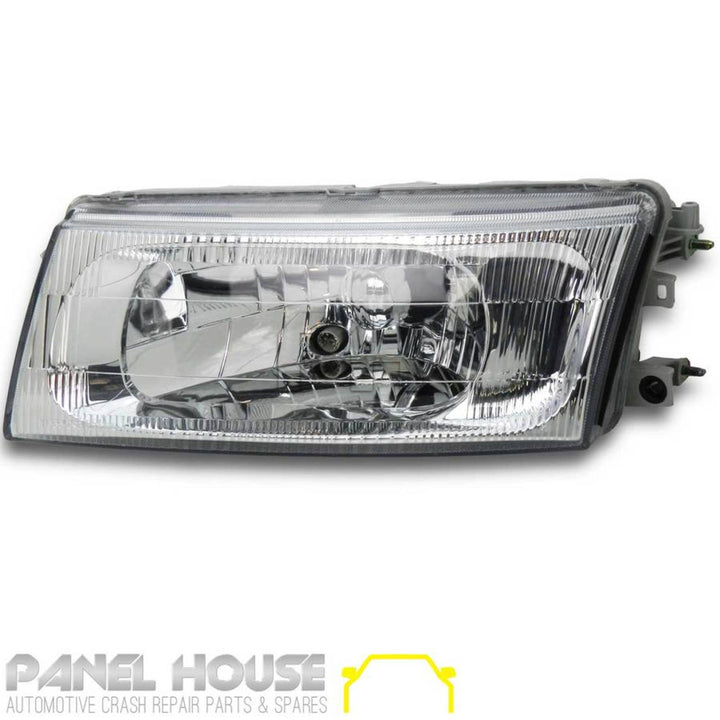 Headlights PAIR Fits Mitsubishi Lancer CE Sedan 1998 - 2003