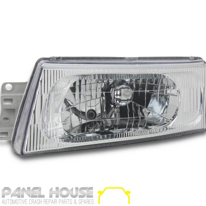 Headlights PAIR Fits Mitsubishi Lancer CE Sedan 1998 - 2003