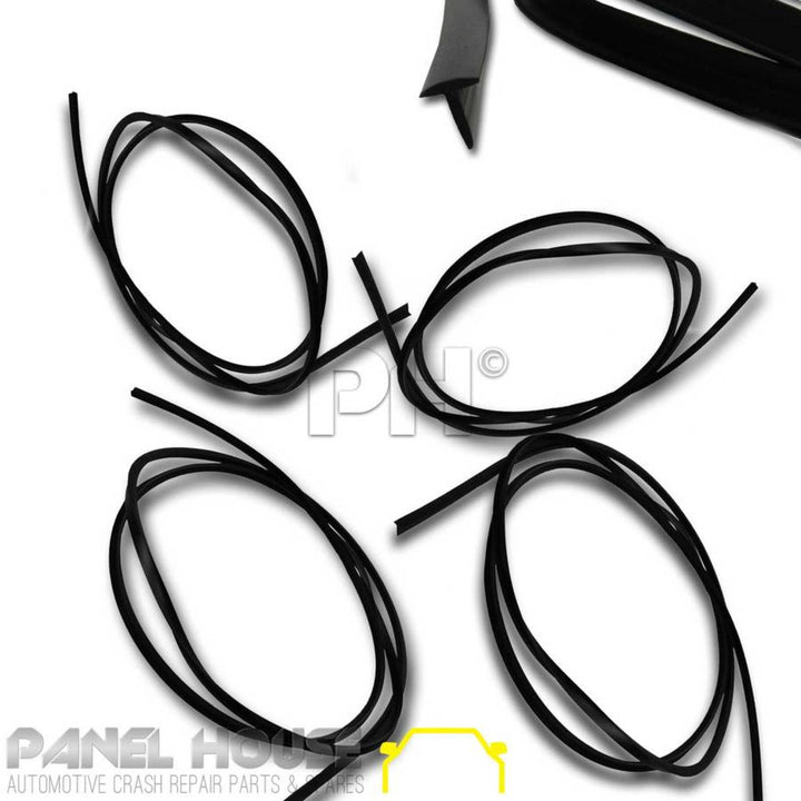 Flare Rubber Gasket Strip 2Metre Lengths SET 4pce Fits Toyota Hilux 05-15