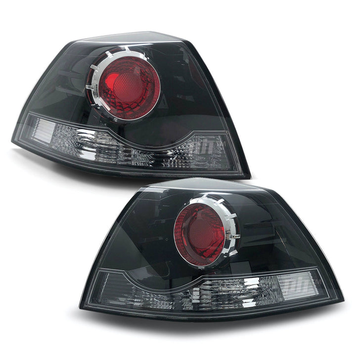 Tail Lights Black PAIR fits Holden Commodore VE SSV Sedan 2006 - 2013