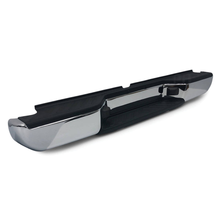 Chrome Rear Step Bumper Bar Assembly fits Nissan Navara D40 2005 -2014