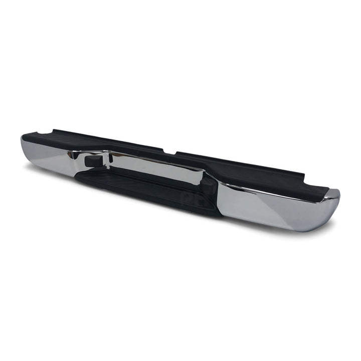 Chrome Rear Step Bumper Bar Assembly fits Nissan Navara D40 2005 -2014