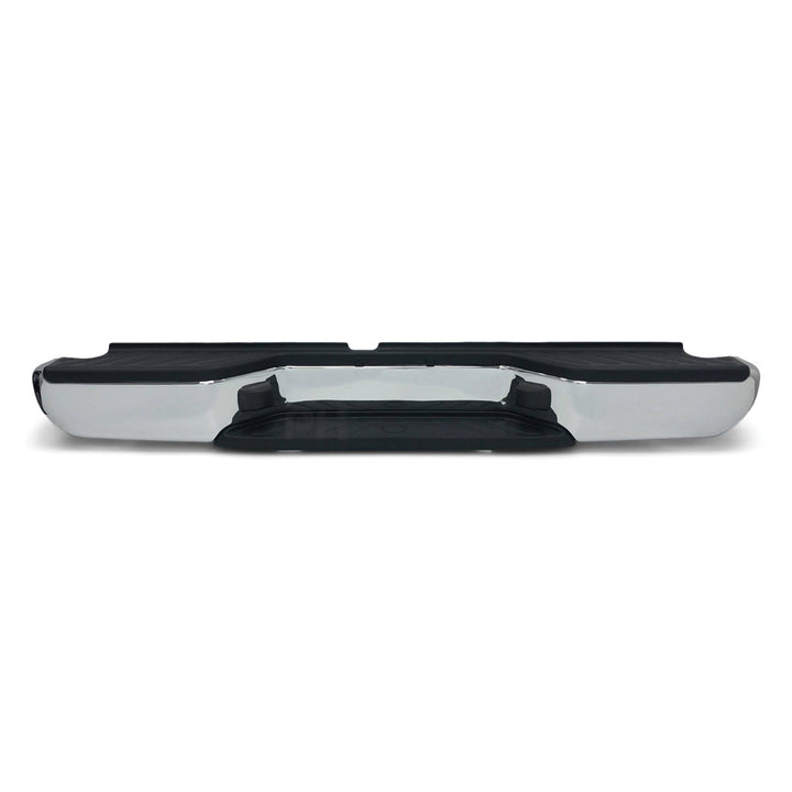 Chrome Rear Step Bumper Bar Assembly fits Nissan Navara D40 2005 -2014