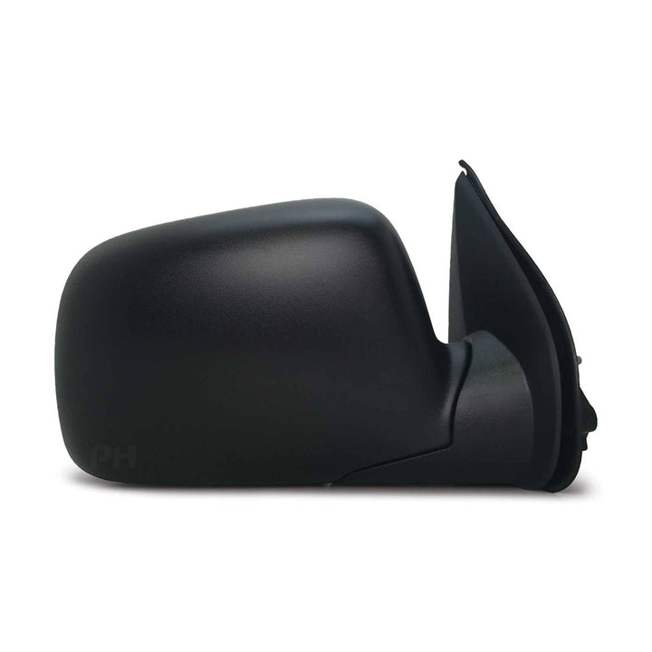 Door Mirrors Black MANUAL PAIR for Ute Rodeo Colorado DMax 1xLH 1xRH