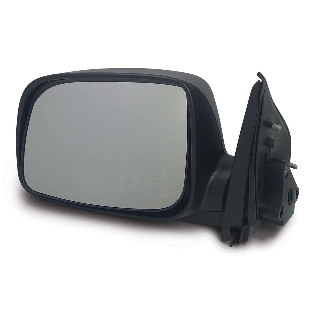 Door Mirrors Black MANUAL PAIR for Ute Rodeo Colorado DMax 1xLH 1xRH