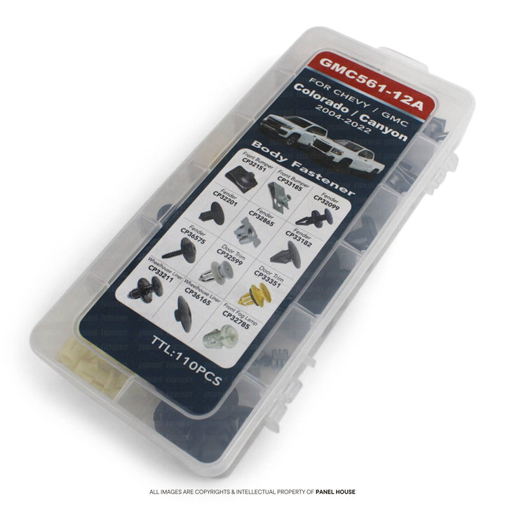 110 Piece Clip & Fastener Kit fits Colorado RG1 RG2 2012 - 2020