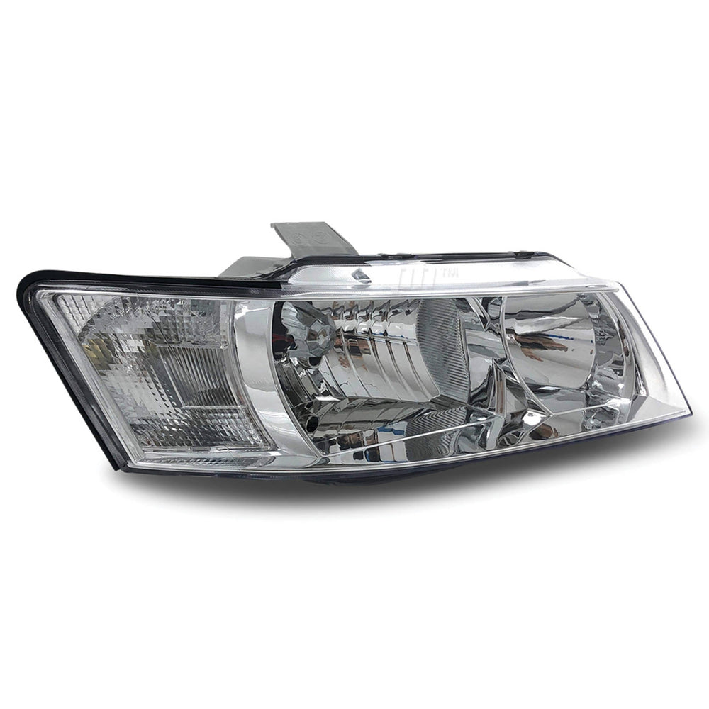 Headlights Chrome PAIR fits Holden Commodore VZ Executive 2004 - 2006