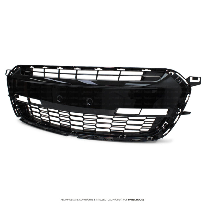 Gloss Black Lower Bumper Grill fits Holden Commodore VF Series 2 Black Series 2015 - 2018