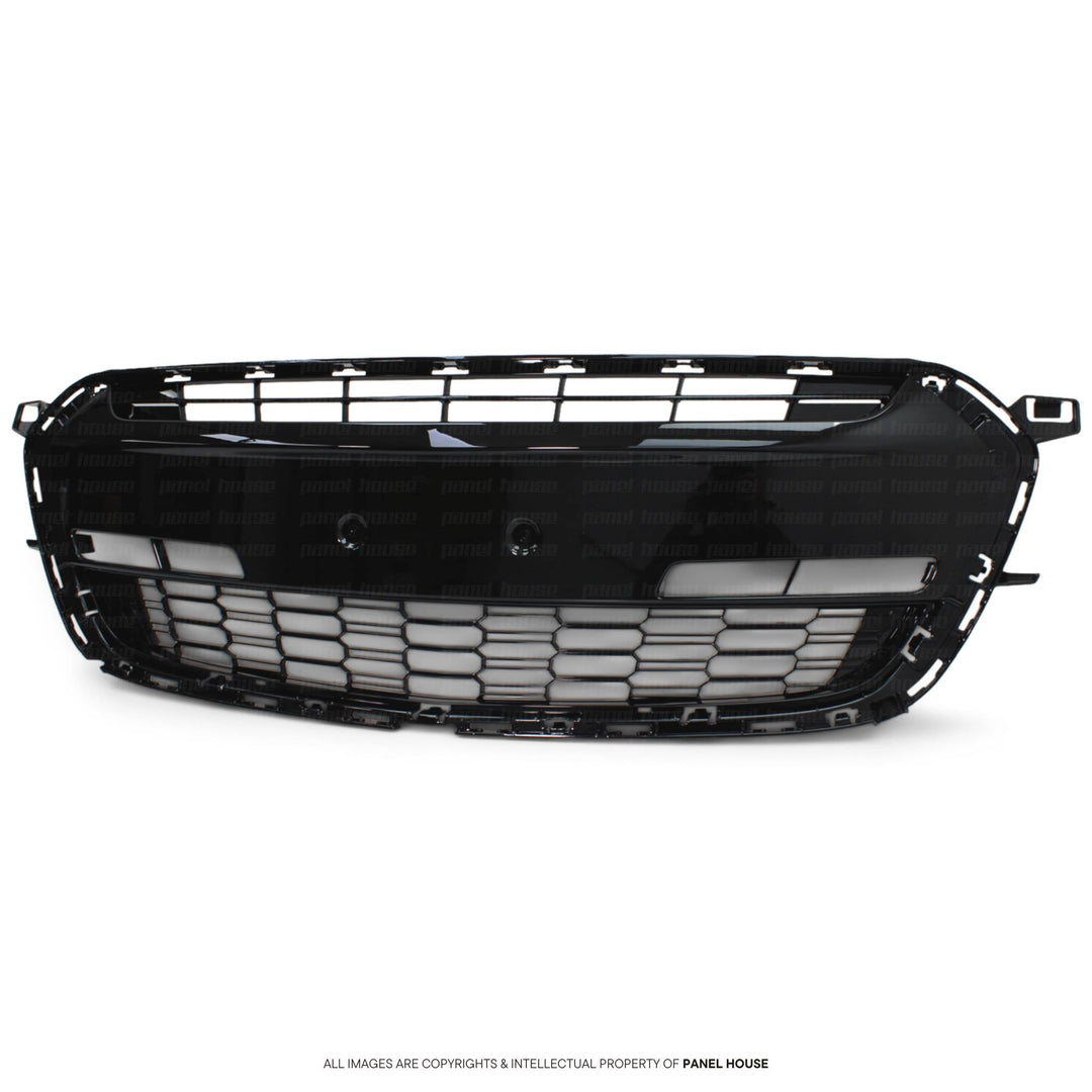 Gloss Black Lower Bumper Grill fits Holden Commodore VF Series 2 Black Series 2015 - 2018