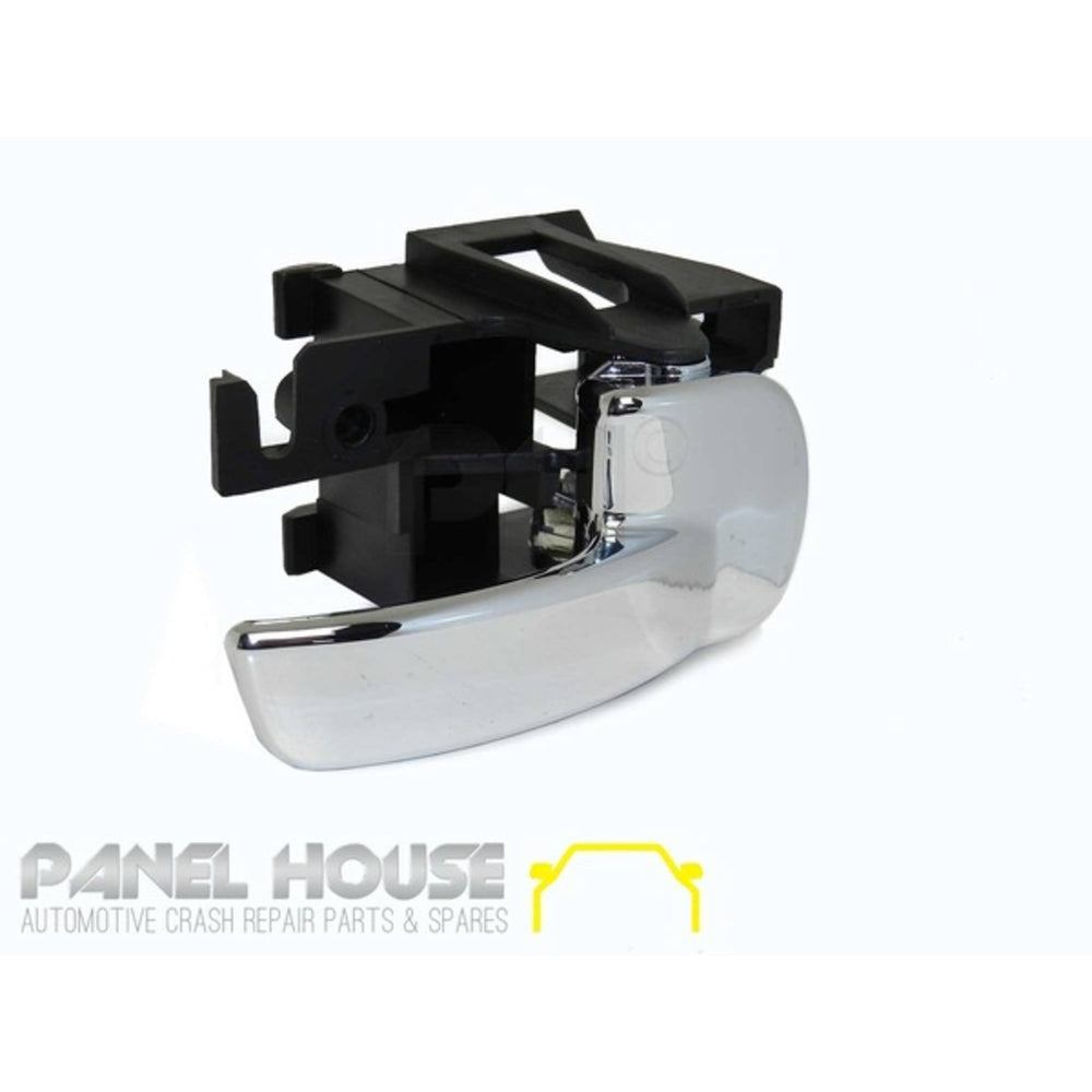 Interior Door Handle SET Chrome Front / Rear Fits Nissan Navara D40 & Pathfinder R51