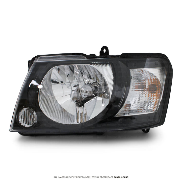 Headlights PAIR Dubai Style fits Nissan Patrol GU Y61 04/04-2015 1 Piece with Xenon bulbs and ballasts