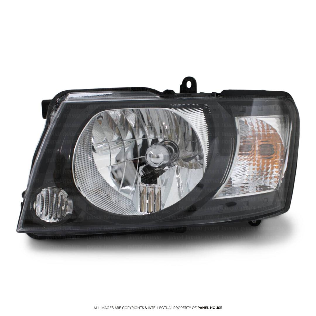 Headlights PAIR Dubai Style fits Nissan Patrol GU Y61 04/04-2015 1 Piece with Xenon bulbs and ballasts