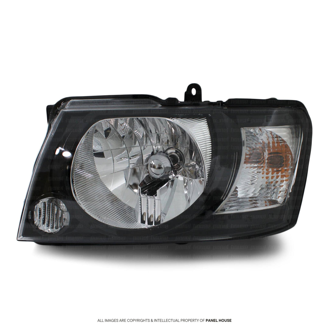 Headlights PAIR Dubai Style fits Nissan Patrol GU Y61 04/04-2015 1 Piece with Xenon bulbs and ballasts