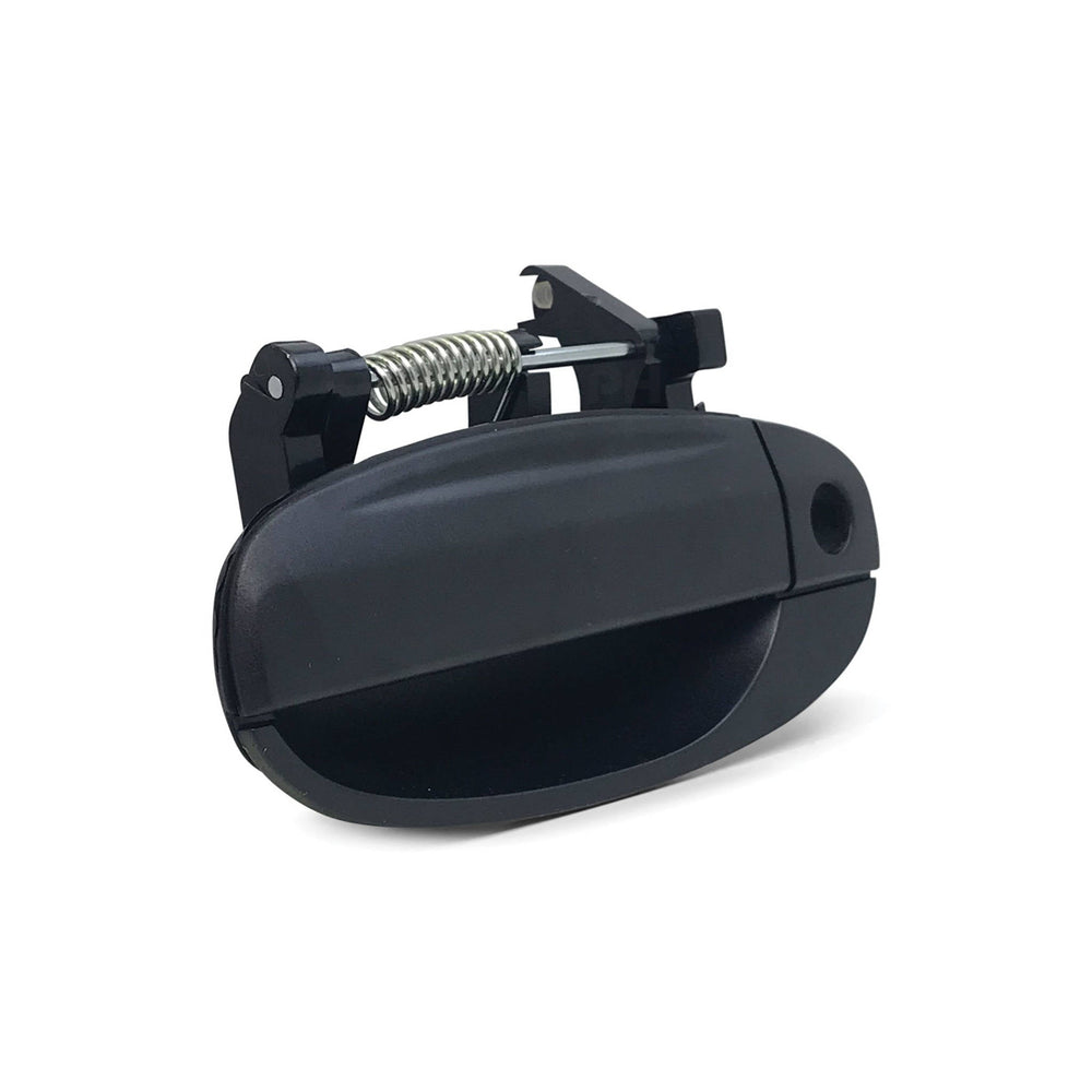 Outer Door Handles PAIR Front Black fits Holden Barina TK Hatch 2005 - 2011