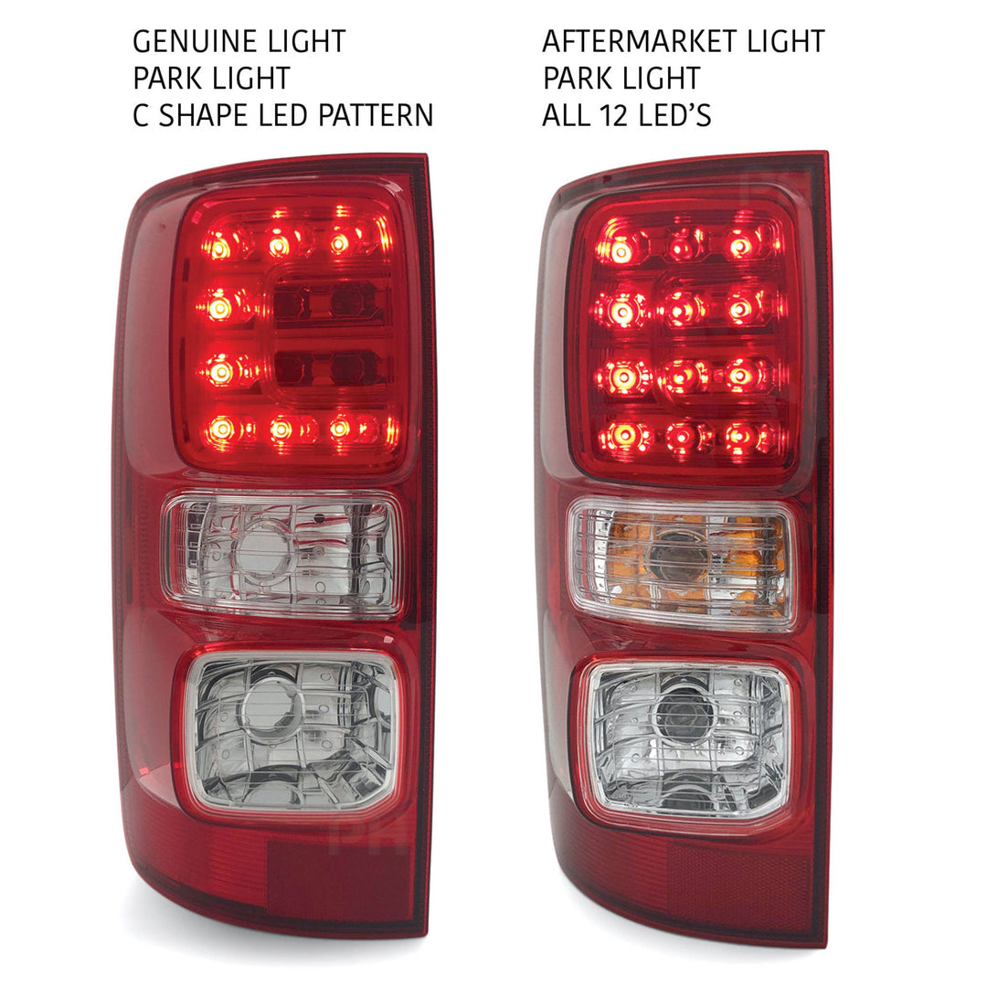 Tail Light PAIR LED fits Holden Colorado RG Ute 2012 - 2020
