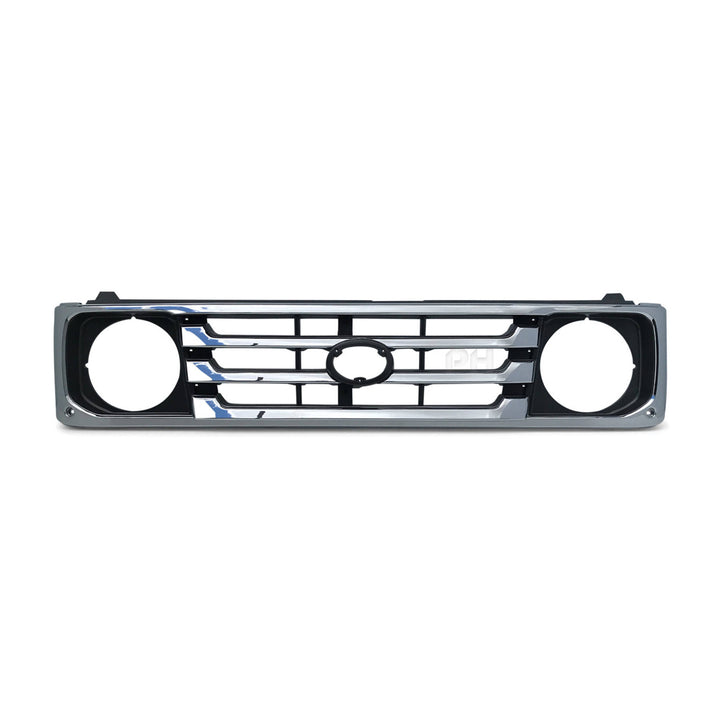 Grill + Corner Lights SET Chrome Fits Toyota Landcruiser 78 79 Series 1999 - 2007