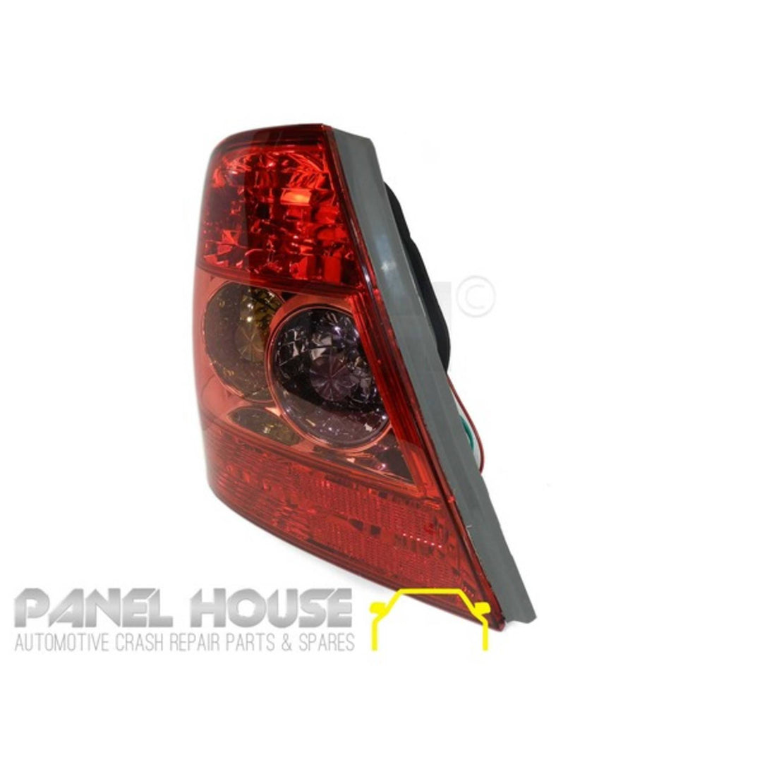 Tail Lights PAIR Fits Toyota Corolla ZZE122 Sedan 2004 - 2007