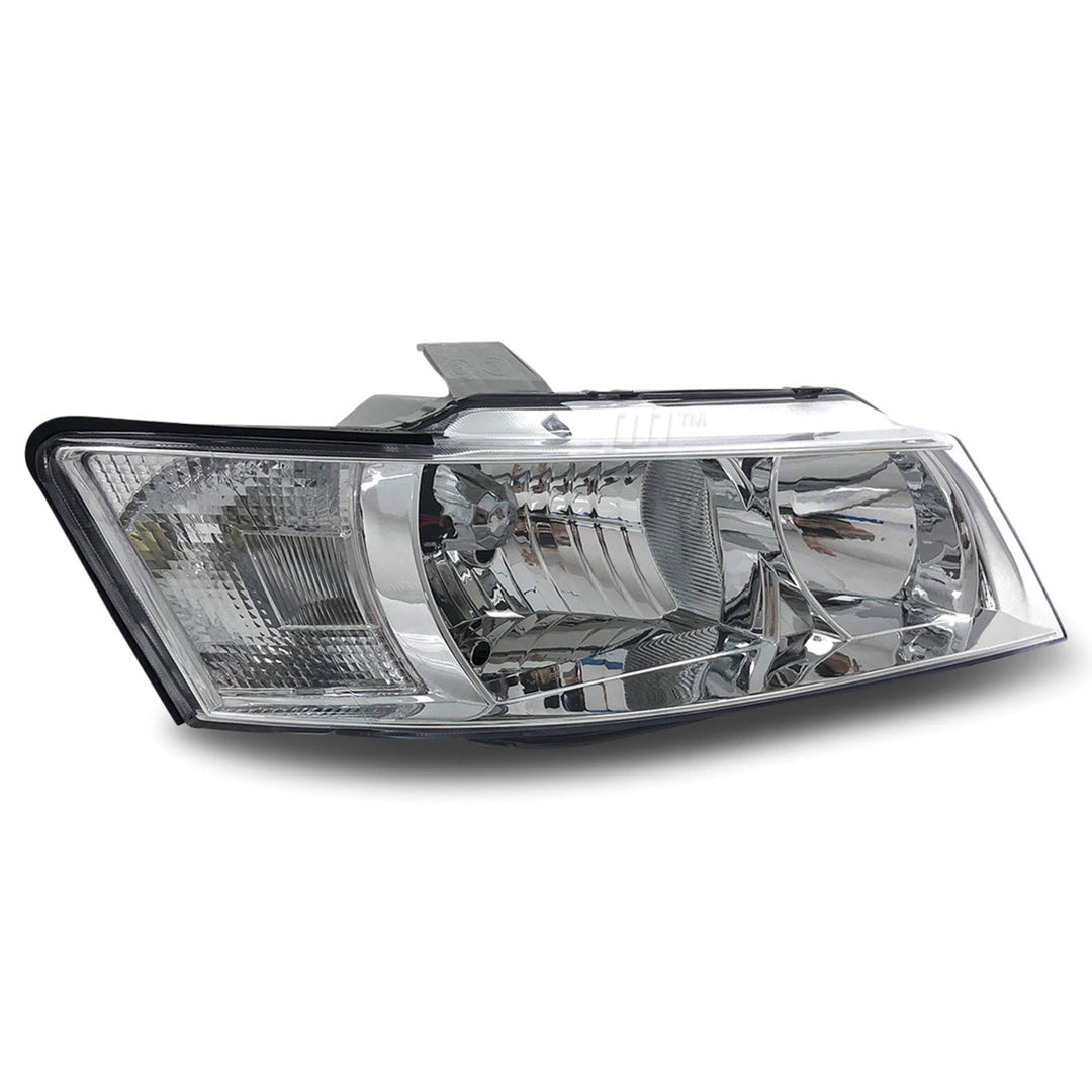 Headlights Chrome PAIR fits Holden Commodore VZ Executive 2004 - 2006
