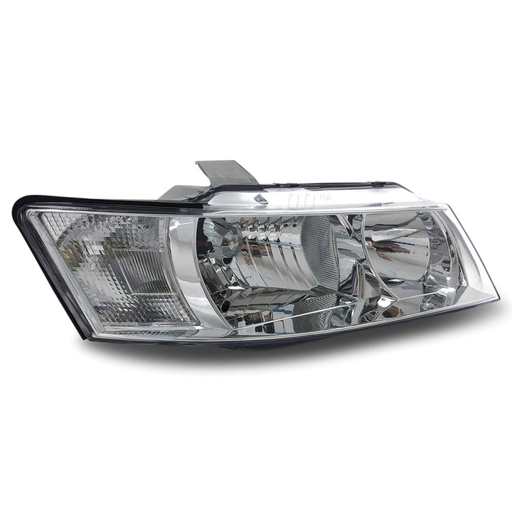 Headlights Chrome PAIR fits Holden Commodore VZ Executive 2004 - 2006
