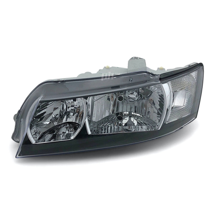 Headlights Black PAIR fits Holden Commodore VZ SV6 SV8 SVZ 2004 - 2006