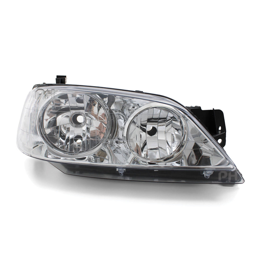 Headlights Chrome PAIR fits Ford Falcon BA & BF Series 1 XT 2002 - 09/2006