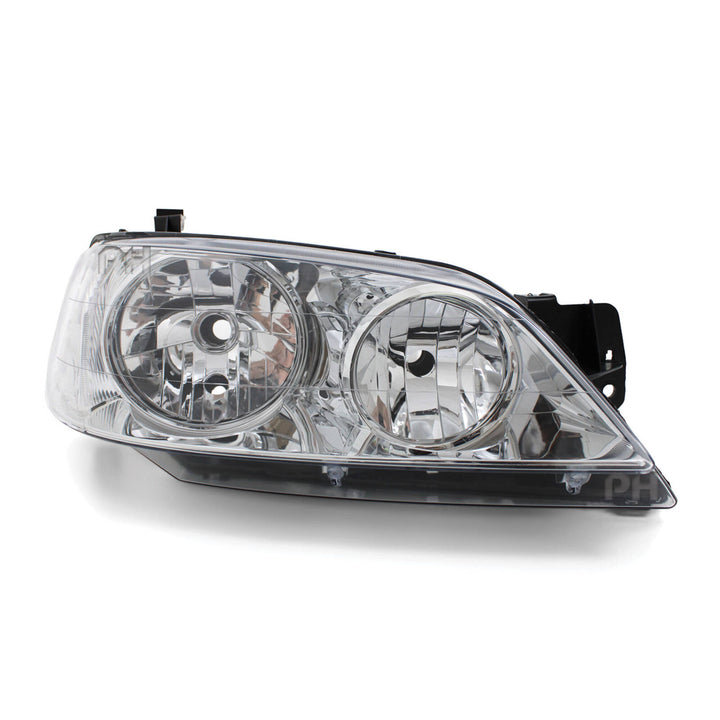 Headlights Chrome PAIR fits Ford Falcon BA & BF Series 1 XT 2002 - 09/2006