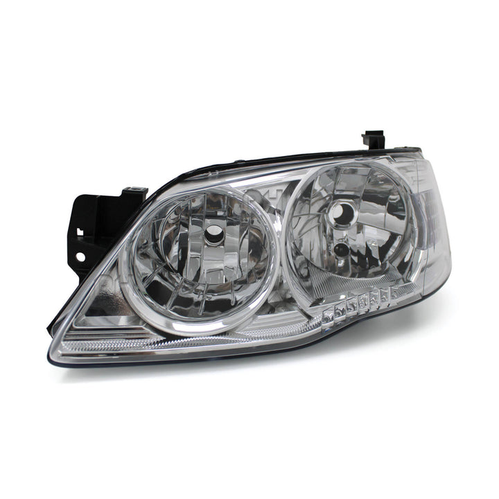 Headlights Chrome PAIR fits Ford Falcon BF Series 2 09/2006 - 2008