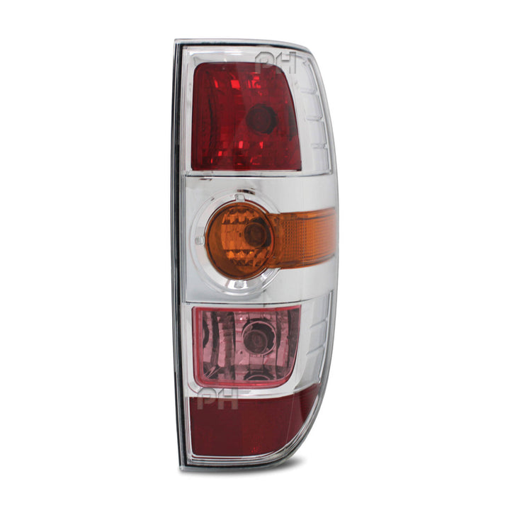 Tail Lights Chrome PAIR fits Mazda BT50 Ute 07/2008 - 2011