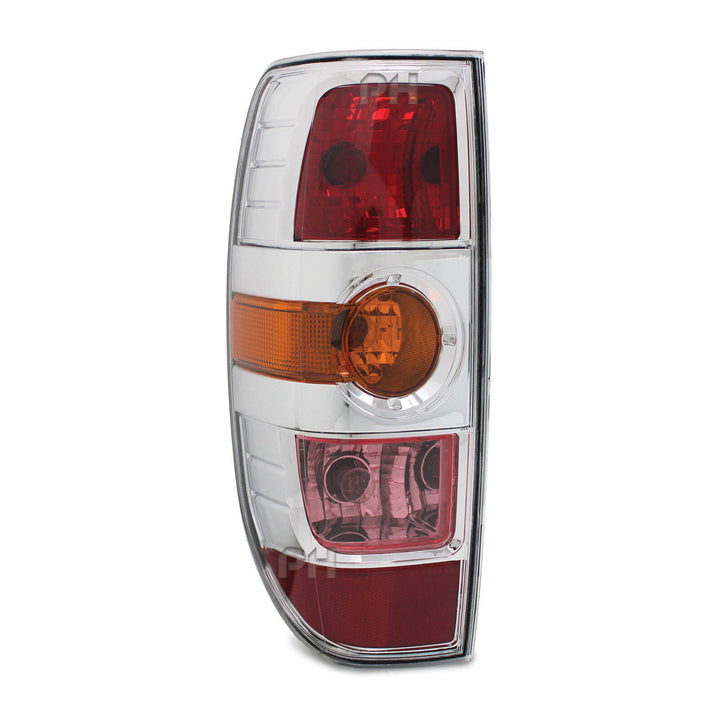 Tail Lights Chrome PAIR fits Mazda BT50 Ute 07/2008 - 2011