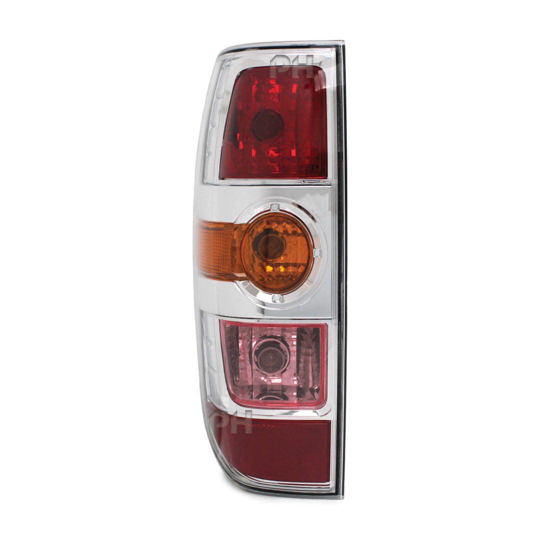 Tail Lights Chrome PAIR fits Mazda BT50 Ute 07/2008 - 2011
