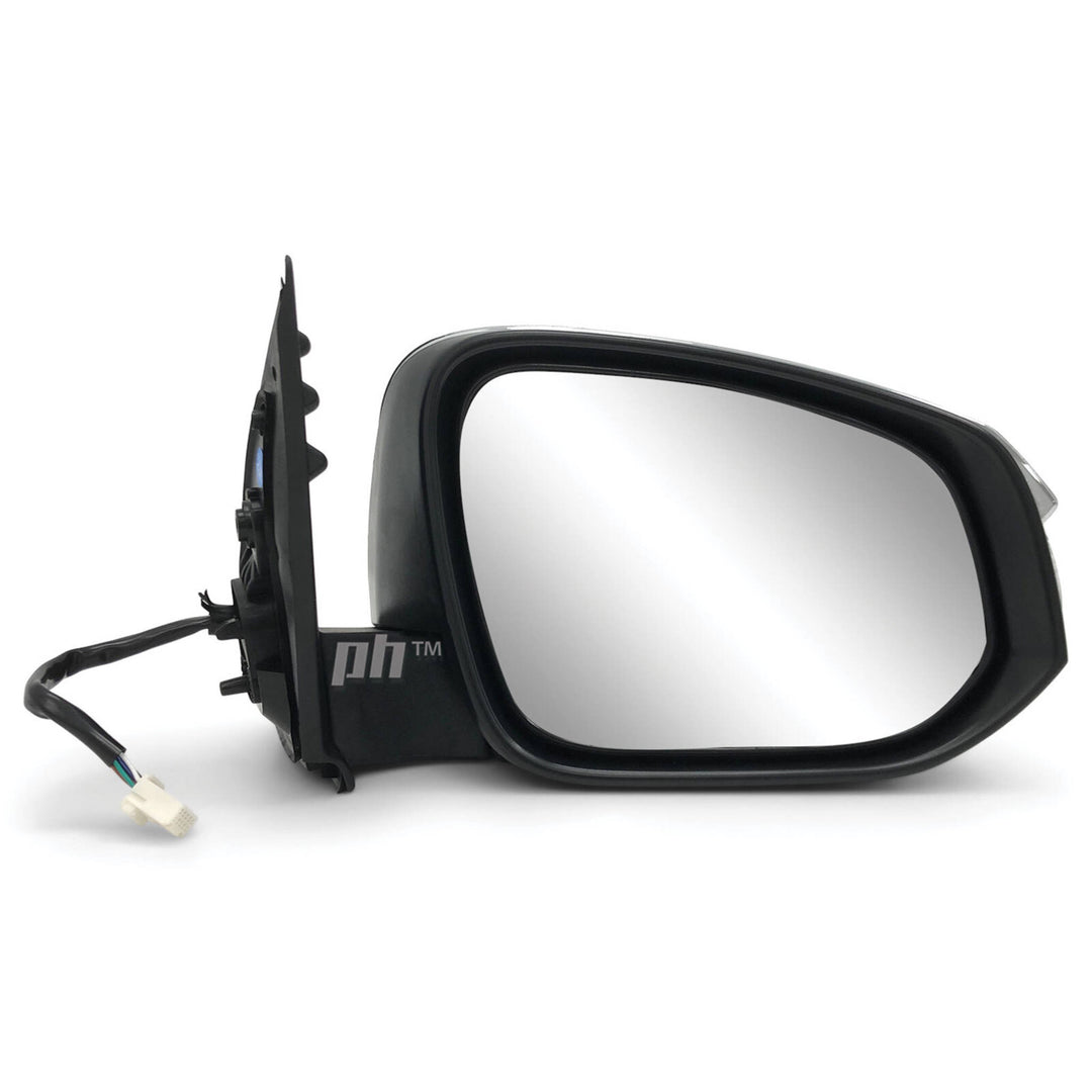 Door Mirror RIGHT Chrome Electric Auto Fold Fits Toyota Hilux N80 SR5 15 - 21