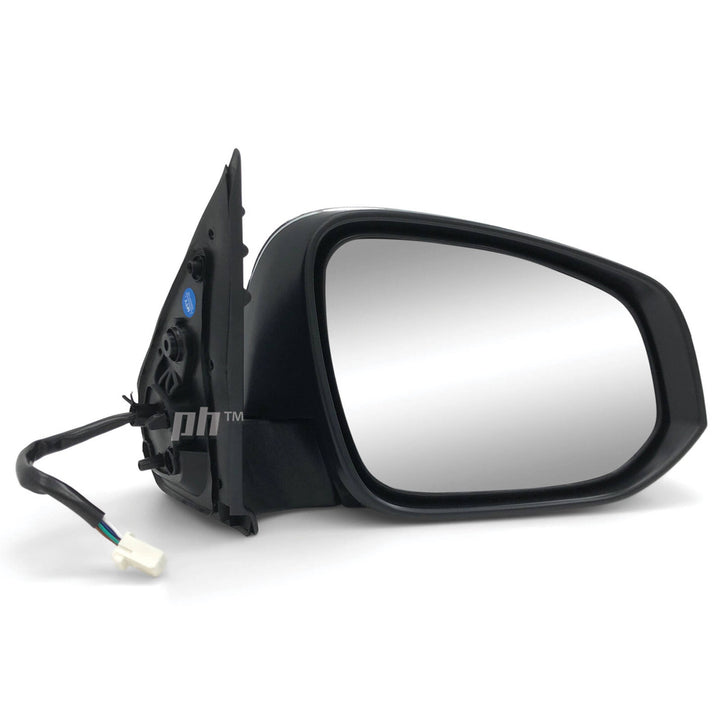 Door Mirrors PAIR Chrome Electric Auto Fold Fits Toyota Hilux N80 SR5 15 - 21