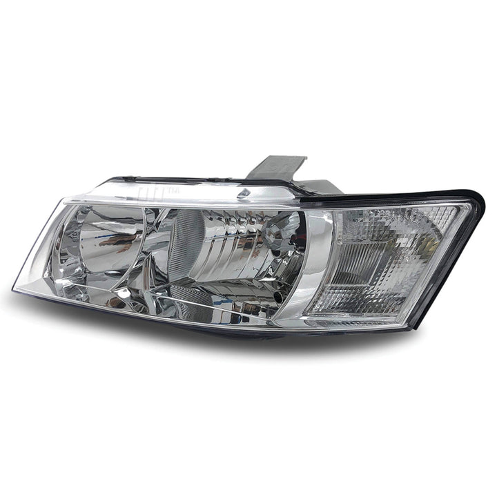Headlights Chrome PAIR fits Holden Commodore VZ Executive 2004 - 2006