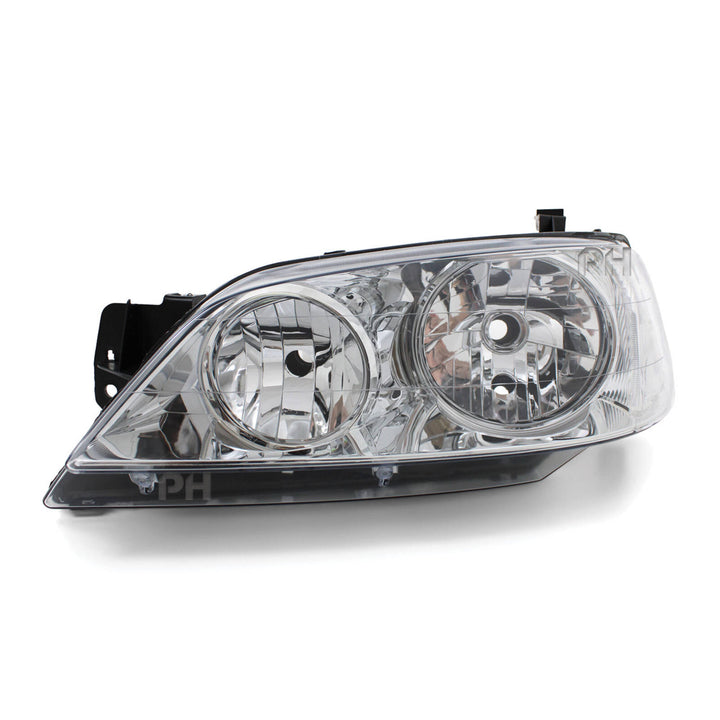 Headlights Chrome PAIR fits Ford Falcon BA & BF Series 1 XT 2002 - 09/2006