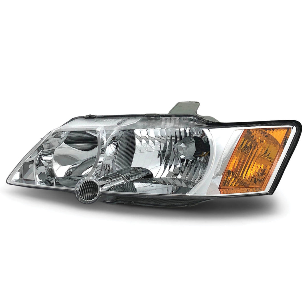 Headlights Chrome PAIR fits Holden Commodore VY 2003 - 2004 Executive Acclaim S