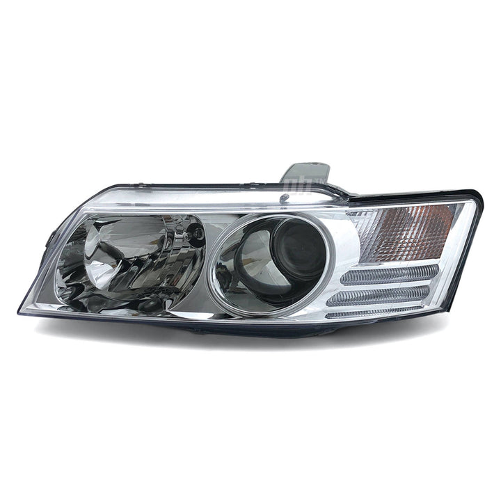 Headlights Chrome Projector PAIR fits Holden Commodore VZ Berlina 2004 - 2006