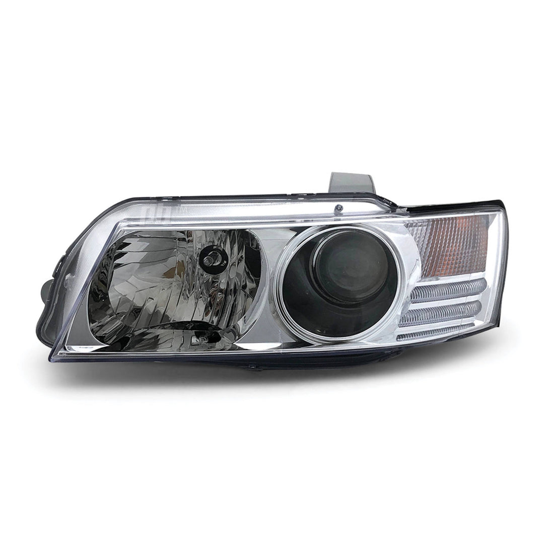 Headlights Chrome Projector PAIR fits Holden Commodore VZ Berlina 2004 - 2006